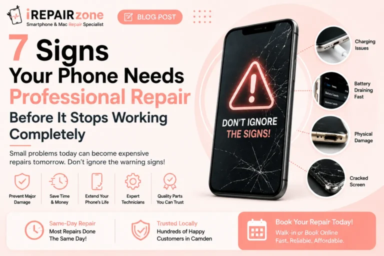 7 Signs Your Phone Needs Professional Repair | iRepairZone UK