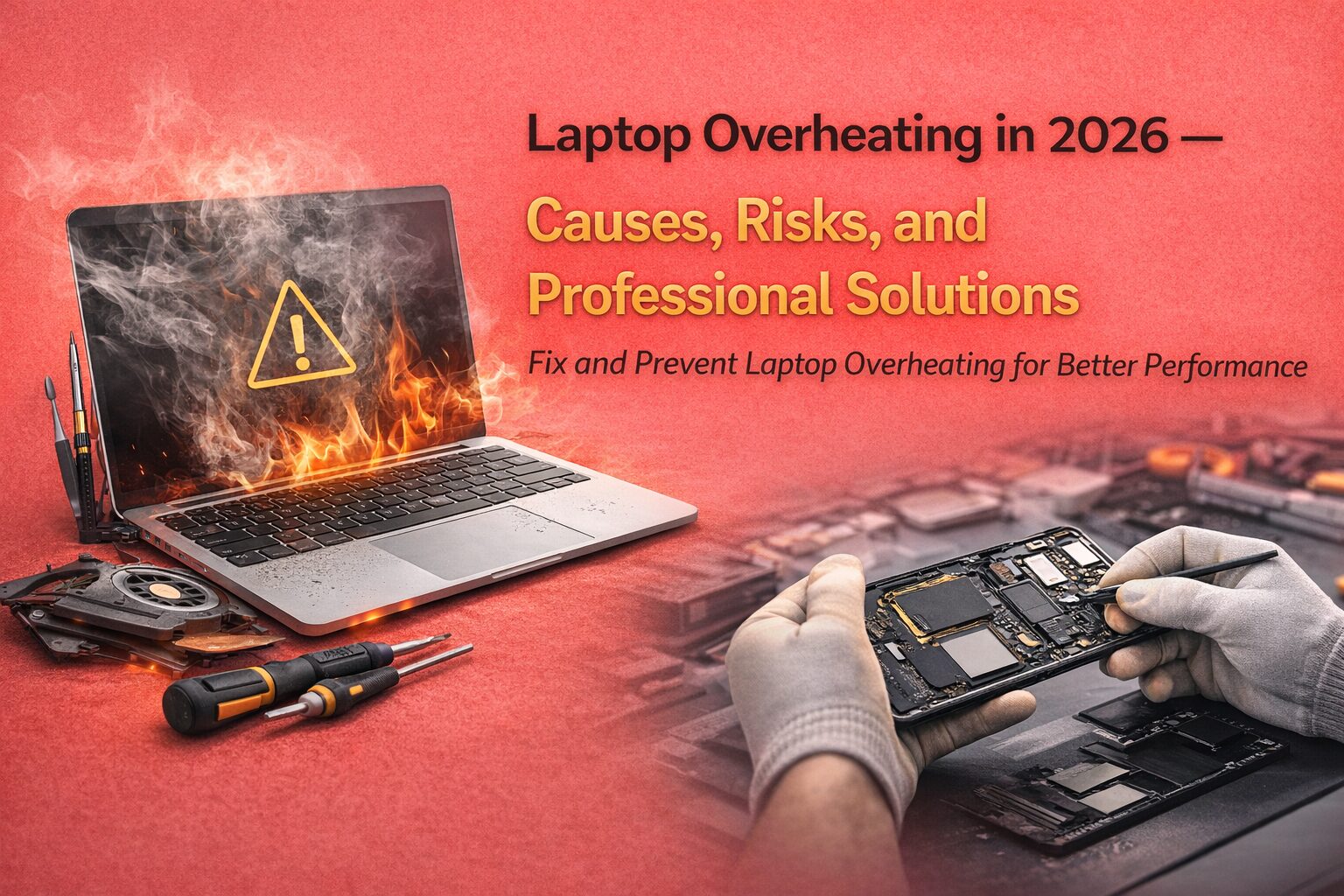 Laptop Overheating in 2026 – Causes, Risks, and Professional Solutions