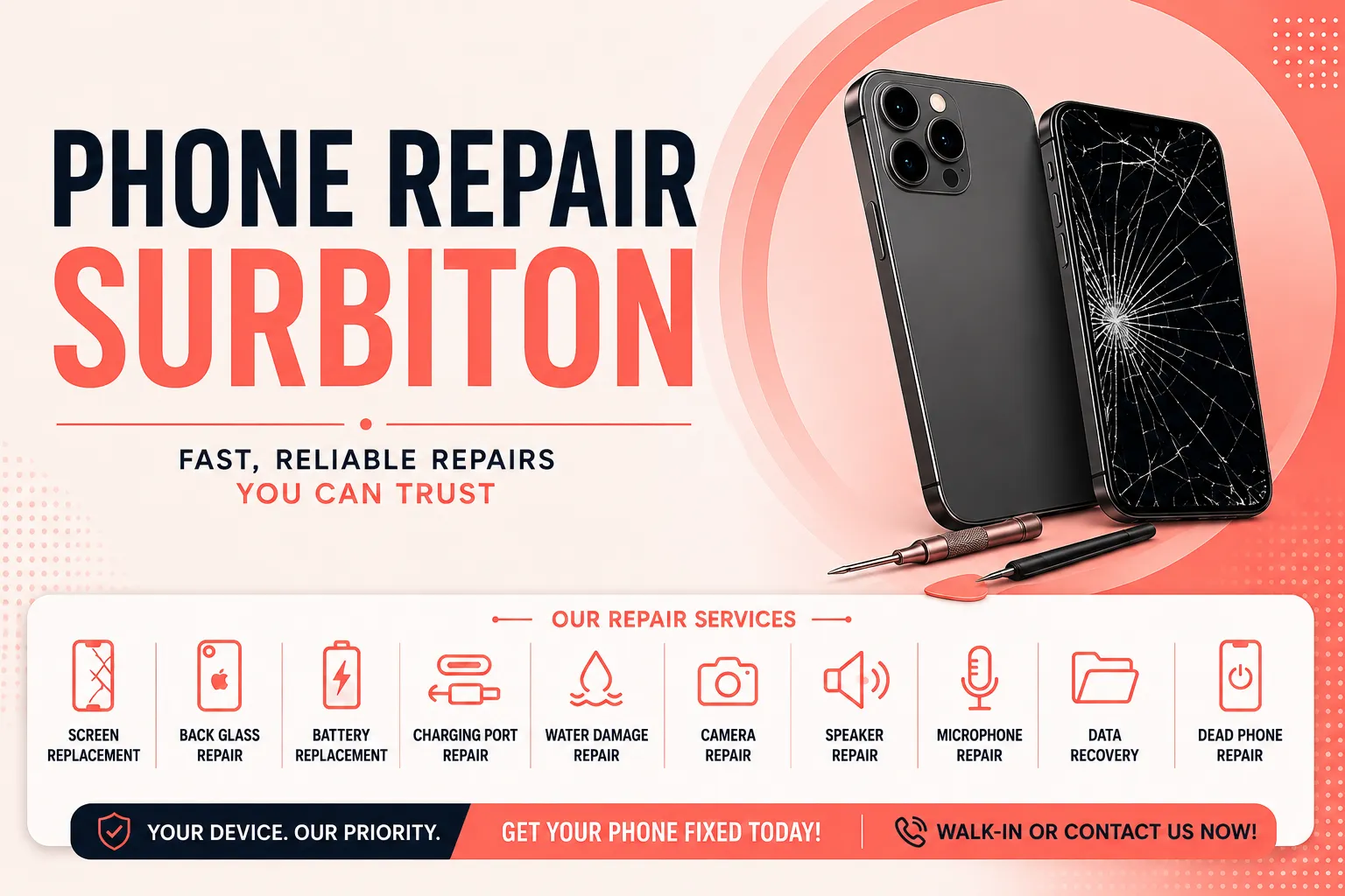 Phone Repair Surbiton – Fast, Reliable Repairs You Can Trust