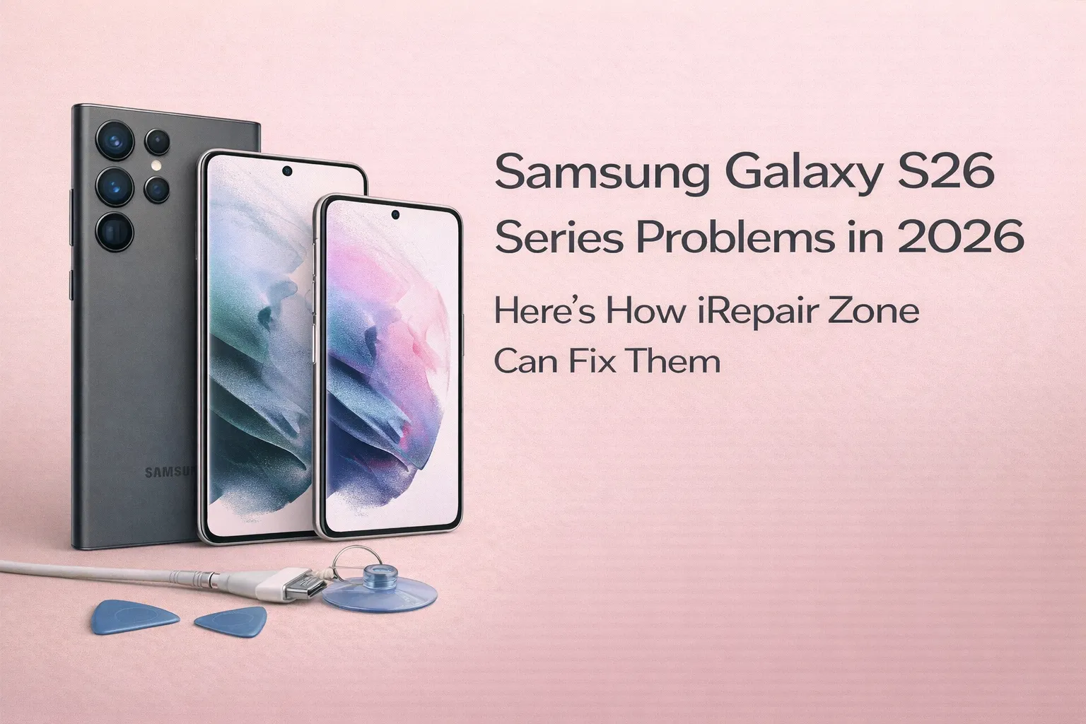 Samsung Galaxy S26 Series Problems in 2026 – Here’s How iRepair Zone Can Fix Them