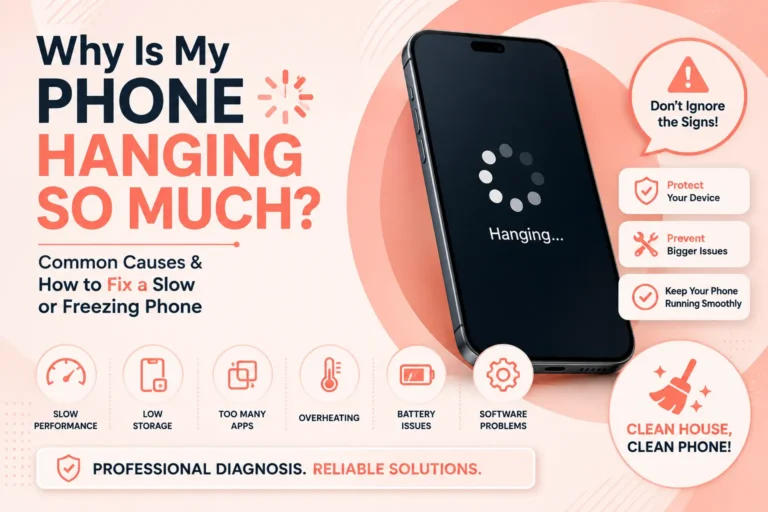 Why Is My Phone Hanging So Much? Common Causes and How to Fix a Slow or Freezing Phone in 2026
