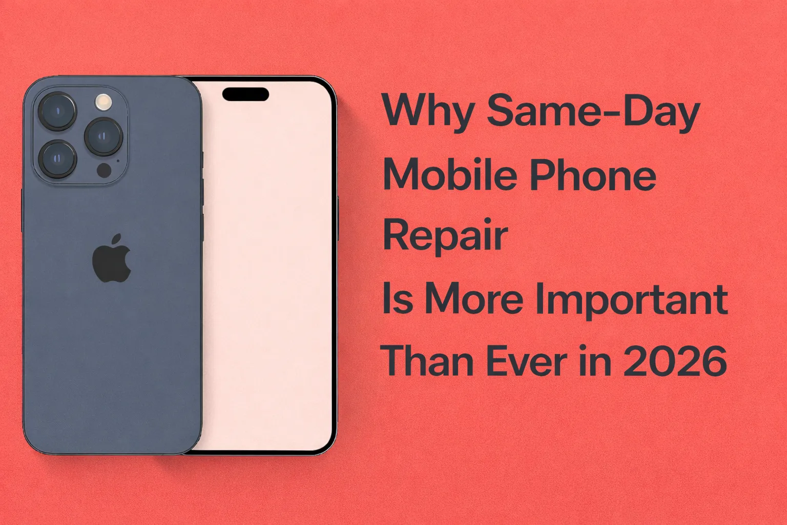 Why Same-Day Mobile Phone Repair is More Important than Ever in 2026