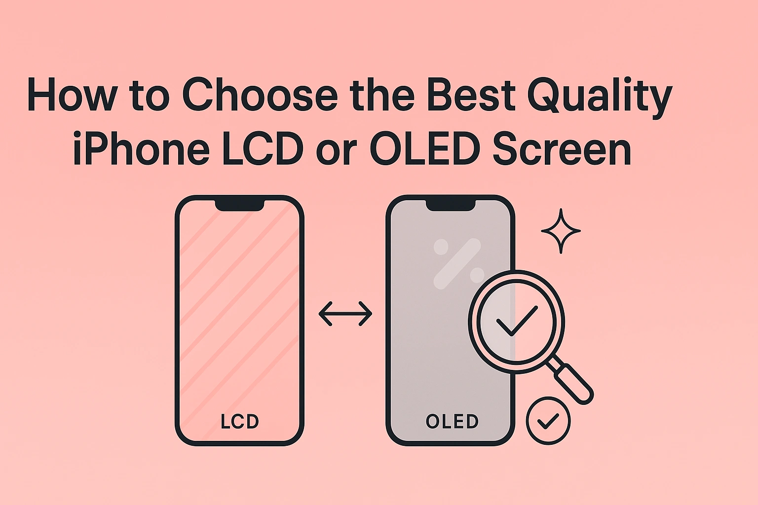 How to Choose the Best Quality iPhone LCD or OLED Screen