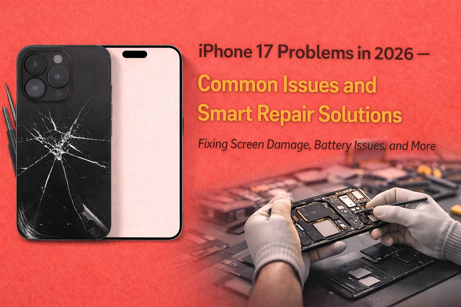 iPhone 17 Problems in 2026 – Common Issues and Smart Repair Solutions